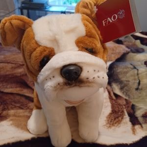FAO Schwarz Bulldog Plush